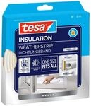 tesa INSULATION Dichtungsband Premium - Selbstklebende Silikondichtung zum Isolieren