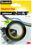 ScotchBlue 4401BLA Isolierband universal, 15 mm x 10 m, 1 St&uuml;ck, Schwarz