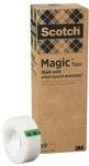 Scotch Magic Klebeband A Greener Choice 19 mm x 20 m im Handspender - 100 % recycelt,