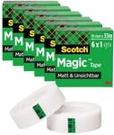Scotch Magic Klebeband &ndash; Promo-Pack (5 + 1) Rollen 19mm x 33m - Allzweck-Klebeband