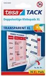 tesa doppelseitige Klebepads TACK XL / Transparente Klebestreifen zum...