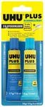 UHU PLUS schnelllfest Tube Binder + Tube H&auml;rter 35g