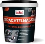 MEM Bitumen Spachtelmasse - 1 kg | F&uuml;r L&ouml;cher - Risse und Bruchstellen -