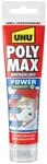 UHU POLY MAX POWER Montagekleber transparent, Tube 115g