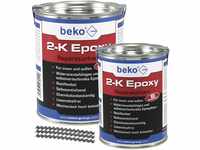 2-K Epoxy Reparaturharz 1 kg, inkl. 10 x Estrichklammern