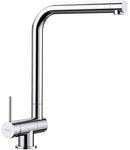 BLANCO LARESSA-F Hebel Links | K&uuml;chenarmatur in chrom | Hochdruck 