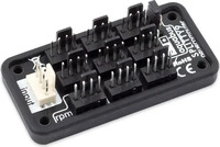 Aqua Computer 53231, Aqua Computer SPLITTY9 Splitter f&uuml;r bis zu 9 L&uuml;fter oder