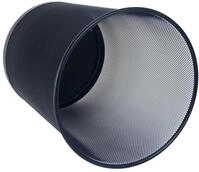 Wedo 65201 Papierkorb Office (18 l, Drahtmetall) schwarz