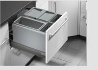 Hailo AS XXL 600 18/D/8,5/8,5/P/P - 3630601 Einbau Abfallsammler