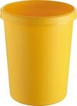 helit H6106218 - Papierkorb &bdquo;the german 45 Liter, gelb, mit umlaufendem Griffrand,