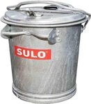 Sulo 000 29084 M&uuml;lleimer verzinkt 35 Liter