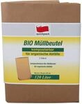 Papier Biom&uuml;llbeutel 120 ltr. 2 St&uuml;ck 70/21x93cm naturbraun
