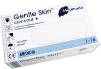Meditrade Gentle Skin compact + Naturkautschuk Latex Einmalhandschuhe Gr&ouml;&szlig;e M