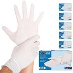 Franz Mensch Hygostar Nitrilhandschuh SAFE LIGHT weiss L puderfrei, 27019