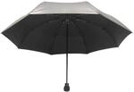 EuroSCHIRM Light Trek Regenschirm, Silber metallic