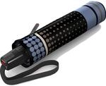 Knirps Regenschirm Fiber T2 Duomatic - Rain Dots Opal