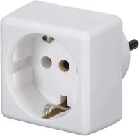 Bachmann Reisestecker Frankreich, 921005,Wei&szlig;