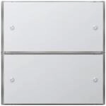 Gira 2032112 KNX Tastsensor 3 Komfort 2-Fach Fl&auml;chenschalter, reinwei&szlig;