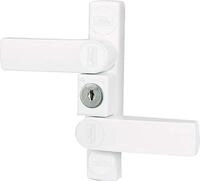 Burg W&auml;chter Fenstersicherung WinSafe &ndash; Lock Security Fenster WS22 &deg;f1glw wei&szlig;
