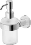 Duravit Seifenspender D-Code, Fl&uuml;ssigseifen-Spender, Pumpseifenspender nachf&uuml;llbar,