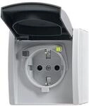 Busch-Jaeger FI-SCHUKOMAT Einsatz 3120 EWB-53 grau AP IP44 ocean (IP44)...