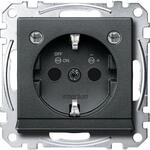 Merten MEG2304-0414 SCHUKO-Steckdose m. Lichtausl. u. LED-Bel.-Modul, BRS, StK,