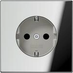 Jung GCR 1520 KI Schuko Chrom Socket-Outlet &ndash; Socket-outlets (16 bis, 70 mm,...