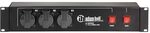 Adam Hall Cables 87472 19" Stromverteiler 2HE 9-Fach mit zwei Schaltern