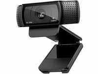 Logitech C920 HD Pro Webcam (USB, Autofokus, Mikrofon) schwarz