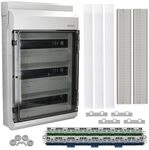 Hensel KV9354 3-reihig 54TE KV-Feuchtraum-Sicherungskasten Aufputz Automatengeh&auml;use