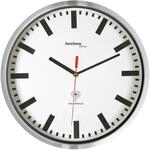 Technoline WT 8990 &ndash; gro&szlig;e Funkwanduhr im Bahnhofsdesign mit integriertem