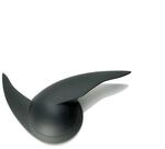 Alessi 05 G Walter Wayle II, Wanduhr aus ABS, grau
