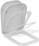 Ideal Standard Tonic II WC-Sitz, eckige Form, Toilettensitz mit Absenkautomatik und