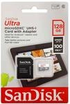 SanDisk Ultra Android microSDXC 128GB bis zu 80 MB/Sek Class 10 Speicherkarte +
