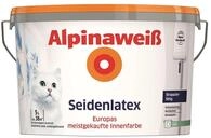 Alpinawei&szlig; Seidenlatex in wei&szlig;er Seidenglanz-Optik &ndash; strapazierf&auml;hige und