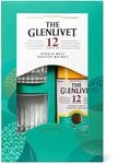 Glenlivet 12 Jahre mit Geschenkverpackung und 2 Gl&auml;sern Whisky (1 x 0.7 l)