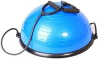 SportPlus Balance Ball Halbkugel inkl. Traningsb&auml;nder, ca. 62 cm Durchmesser,