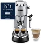 De'Longhi Dedica Style - Perfetto Kompakte Siebtr&auml;germaschine Espressomaschine mit