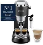 De'Longhi Dedica Style - Perfetto Kompakte Siebtr&auml;germaschine Espressomaschine mit