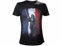 Assassin's Creed Unity Tricolore T-Shirt (grau), Black, S