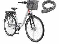 TELEFUNKEN E-Bike Elektrofahrrad Alu, mit 7-Gang Shimano Nabenschaltung, Pedelec