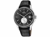 Festina Herren Analog Quarz Uhr mit Leder Armband F16980/4