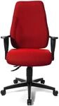 TOPSTAR Lady Sitness B&uuml;rostuhl F&uuml;r Frauen - Modern, Rot, Polyester, Erwachsene,