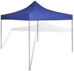 vidaXL Faltzelt 3 x 3 m Blau