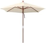 anndora&reg; Sonnenschirm Marktschirm Balkonschirm &oslash; 2,5 m rund wasserabweisend - mit