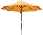 anndora&reg; Sonnenschirm Gartenschirm Marktschirm 3 m rund wasserabweisend - mit