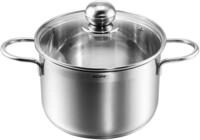 KOPF Fleischtopf Josie &Oslash; 24 cm H&ouml;he 14,5 cm 6 Liter Edelstahl Induktion