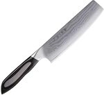 TOJIRO Flash gro&szlig;es damaszener NAKIRI 63-Lagen DAMAST