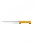 Victorinox Swibo K&uuml;chenmesser, Stechmesser, Extra Scharfe Klinge, Signalfarbe,