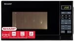 SHARP R742 BKW Mikrowelle mit Grill &ndash; 25 L, 900 W Mikrowelle, 1000 W...
